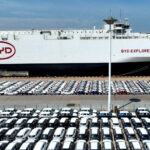 Fontes: BYD teria encomendado 10 cargueiros PCTC para ampliar frota